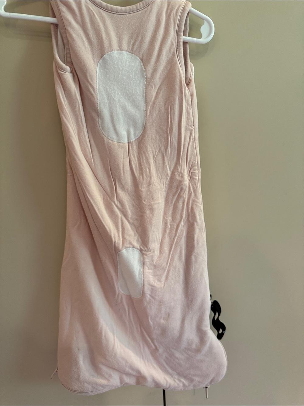 Kyte BABY Light Pink Sleep Sack Swaddle Dual Zipper & Removable Band XS 1.0 tog - Picture 7 of 8
